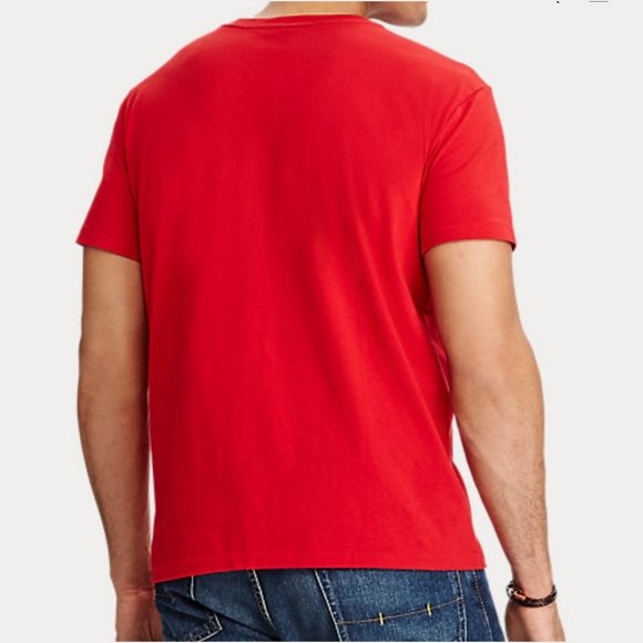 Ralph Lauren - Big & Tall Cotton V-Neck - Picture 5 of 10